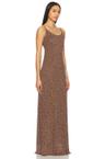 zoey printed maxi dress