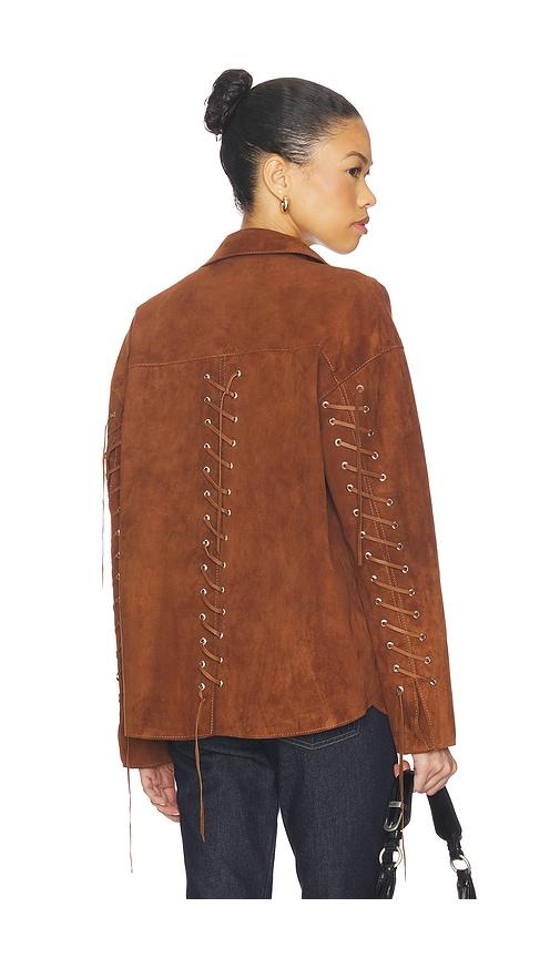 zut jebel jacket in brown.