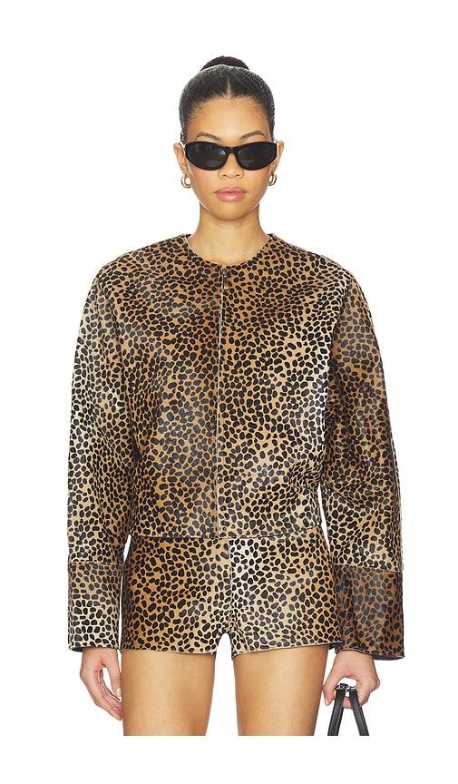 zut tokyo jacket in brown.