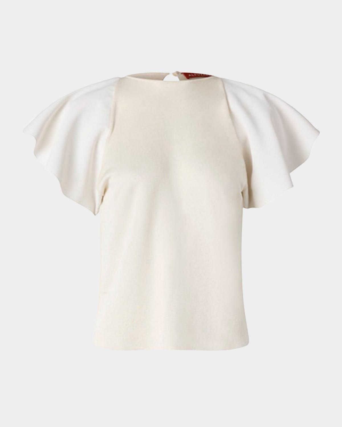 zuzu flutter-sleeve top